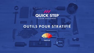 Les outils nécessaires à la pose dun sol stratifié  Tutoriel QuickStep [upl. by Breger]