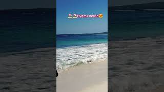 ⛱️⛱️ Whitest sand in the world Hyams Beach [upl. by Aehta]