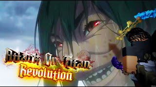 RECREATED LEVI VS ABNORMAL TITAN IN AOT REVOLUTION [upl. by Ethel]