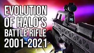 The Evolution of Halos Battle Rifle  Lets take a look at every version of the Halo BR [upl. by Sadirah]