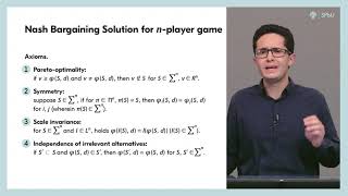 Bargaining Problems and Nash Bargaining Solution  Mathematical Game Theory [upl. by Enilec162]