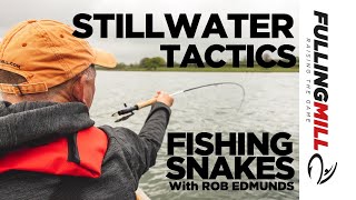 Stillwater Fly Fishing Tactics Fishing Snake Flies with Rob Edmunds [upl. by Kallman]