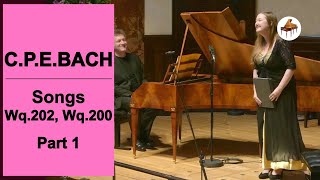 CPE Bach Songs part 1  3 pieces by Tobias Koch amp D Mields  Walter piano copy by Paul McNulty [upl. by Jonna696]