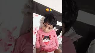 baby reaction 🤣🤗 funny shortvideos shorts trending [upl. by Nailimixam]