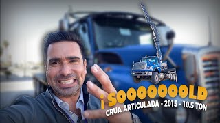 Envio de Grua Articulada 2015 International 105 Ton con Justin Ritchie [upl. by Floria]