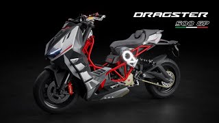 The new Italjet Dragster 500GP Urban Geared [upl. by Sherborn]