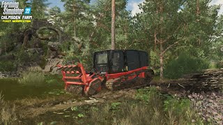 BROYAGE FORESTIER 🌲 PRINOTH RAPTOR 300  Farming Simulator 22  Episode 4 [upl. by Alicul608]