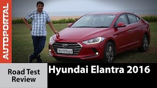 Hyundai Elantra 2016 Test Drive Review  Autoportal [upl. by Aicenert144]