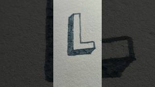 L for L O V E ♥️ penthomize satisfyingvideos drawingtutorial [upl. by Anirret843]