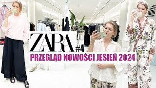 ZARA PRZEGLĄD NOWOŚCI TRENDY JESIEŃ 2024 MIERZYMY cz4 [upl. by Araid570]