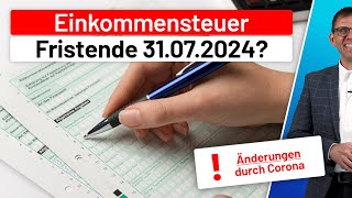 Steuererklärungen 2023 amp 2022  Fristen und Termine  Fristverlängerung amp Verspätungszuschlag [upl. by Notxarb901]