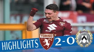 Torino  Udinese 20  Highlights  Giornata 24  Serie A TIM 201718 [upl. by Mccormac]