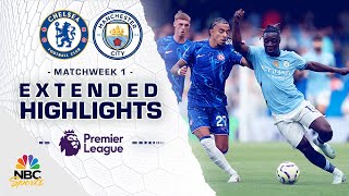 Chelsea v Manchester City  PREMIER LEAGUE HIGHLIGHTS  8182024  NBC Sports [upl. by Publia]