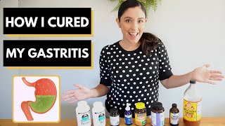 How I cured my Gastritis  GERD supplements at home remedies [upl. by Ragan741]