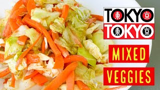 Tokyo Tokyo Mixed Veggies  Easy Receipe  Lutong Bahay [upl. by Aicnelev]