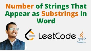 1967 Number of Strings That Appear as Substrings in Word  Java  Easy explanation  Hindi [upl. by Aihsyak]