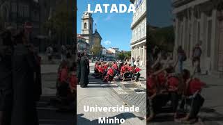 Latada Universidade do Minho Portugal SHORTS [upl. by Silber]