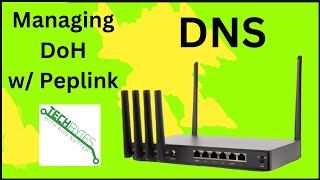 Peplink B One  B One 5G How to implement DoH DNS over HTTPS [upl. by Kendry]