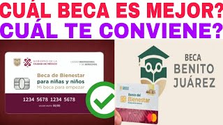 🔥CUÁL BECA ES MEJOR 🎁BECA BENITO JUÁREZ 🎉 MI BECA PARA EMPEZAR 2025 EN CUÁL ME REGISTRO [upl. by Karil]