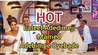 Waking up to this beauty every morning is a Blessing says Lateef Adedimeji to his wife Bimpe Oyebade [upl. by Grounds]