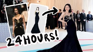 I made my Met Gala dress 24 hours before 😅 [upl. by Sterner]