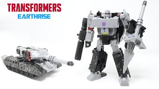 Transformers Earthrise Voyager Class Megatron Review [upl. by Anerak]