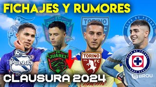 ✅🔥¡MAS DE 13 NUEVOS FICHAJES SALCEDO AL PUEBLA TALAVERA BAJA JUAREZ PORTERO AL AZUL BAJA AMERICA [upl. by Dranal]