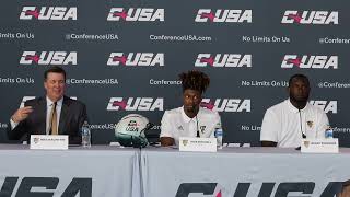 2023 Conference USA Football Kickoff Press Conference  FIU [upl. by Ardelle394]