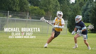 Michael Bruketta 2023 Summer Highlights  Class of 2027 [upl. by Hultgren]