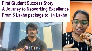 Ramesh Tech Librarys First Student Success Story A Journey to Networking Excellence [upl. by Eiramik920]