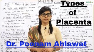 Classification of Placenta Structure and Function Human Reproduction Dr Poonam Ahlawat Biozooms [upl. by Zannini]