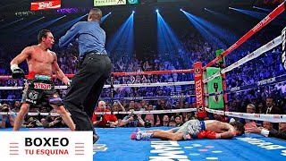 Juan Manuel Marquez vs Manny Pacquiao 4 El brutal KO [upl. by Isbella97]