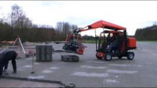 Optimas H88 Pflasterverlegemaschine  Paving machine [upl. by Tcideneb]