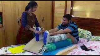 SUPERSTAR ANUBHAV UNABLE TO STAND ON HIS LEGS [upl. by Emeric911]