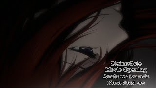 SteinsGate  Movie Opening  Anata no Eranda Kono Toki wo [upl. by Rocca886]