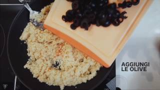 COUS COUS CON SGOMBRO E OLIVE NERE [upl. by Eelynnhoj]