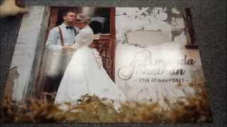 Wedding Guest Book Jigsaw Puzzle [upl. by Eenalem371]