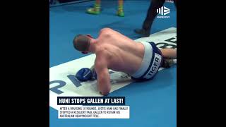 Justis Huni vs Paul Gallen 2021 [upl. by Aimek772]