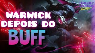 TA MUITO FORTE  Warwick build nova  warwick no wildrift [upl. by Idham880]