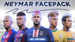 Neymar FACEPACK For FIFA22 amp 23 Free  Tutorial  TU171 [upl. by Buchalter143]