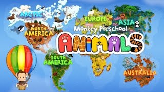 Monkey Preschool Animals [upl. by Stanislaw]