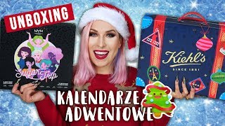 ♦ Otwieram kalendarze adwentowe🎄makijaż i pielęgnacja od NYX i Kiehls ♦ Agnieszka Grzelak Beauty [upl. by Inge]