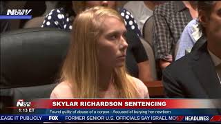 quotIM SELFISHquot Skylar Richardson SENTENCING [upl. by Collar258]