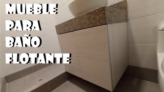 MUEBLE FLOTANTE PARA BAÑO [upl. by Nesaj]