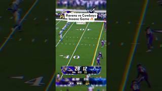 Did the Cowboys Make a Comback vs the Ravens  Ravens vs Cowboys 🏈🏈🏈 shorts [upl. by Kurys338]