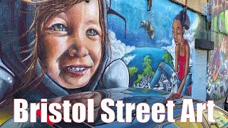 Bristol Street Art 2021  Full Documentary  Banksy 🏴󠁧󠁢󠁥󠁮󠁧󠁿 [upl. by Fiedler]