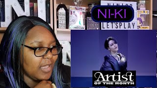 ENHYPEN NIKI 니키 Artist Of The Month Trendsetter X HUMBLE Reaction niki enhypenniki aotm [upl. by Brant]