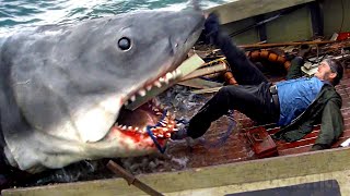 Homme contre requin  Scène de fin des DENTS DE LA MER [upl. by Anertal]