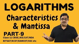 How to Find Characteristic and Mantissa in Logarithm  Class 9 Maths [upl. by Iniffit707]