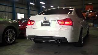 （リアピースのみ）超高音マフラーサウンドBMW E90 335 Sedan Exhaust Sound F ZERO Exhaust System ＥＸＨＡＵＴＥＣＨ ＪＡＰＡＮ超高音マフラーサウンド [upl. by Ffej]